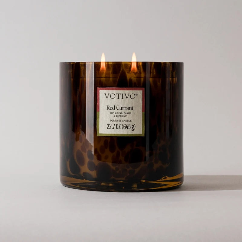 VOTIVO - RED CURRANT TORTOISE CANDLE