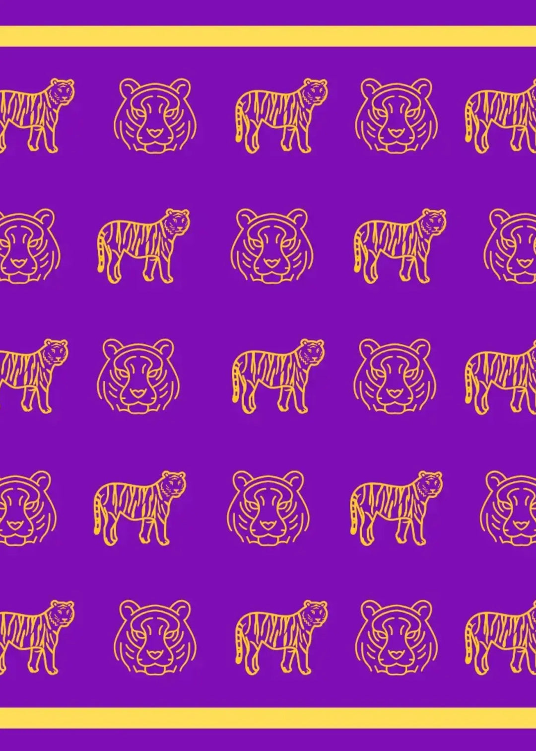 GAME DAY TIGER SCARF