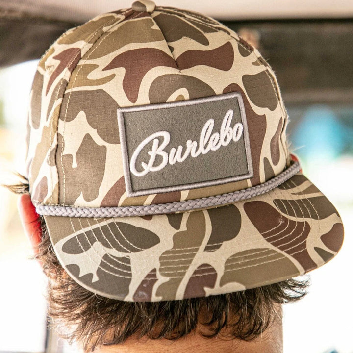 BURLEBO GREY PATCH CAP
