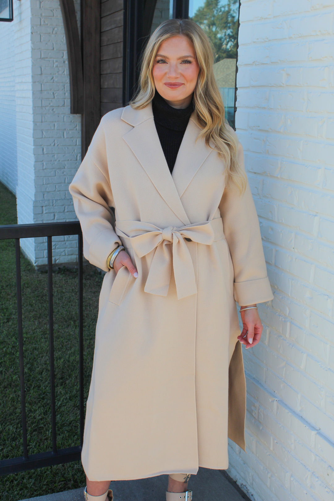 THE MANHATTAN CASHMERE BLEND COAT