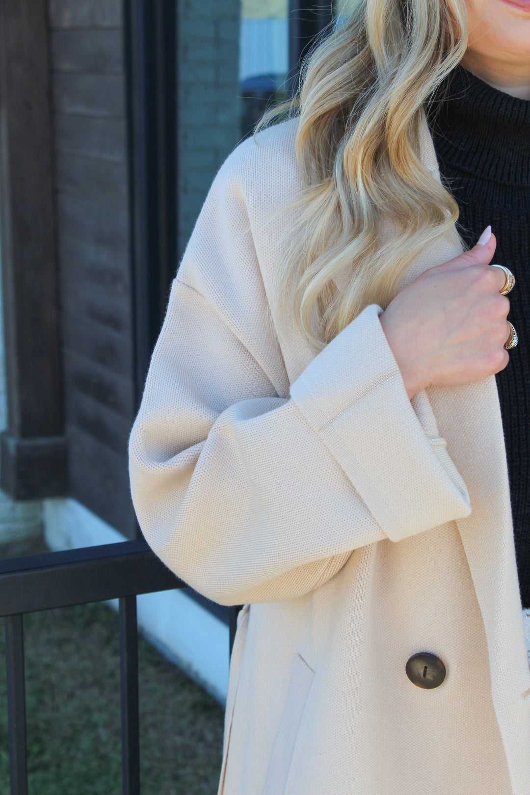 THE MANHATTAN CASHMERE BLEND COAT