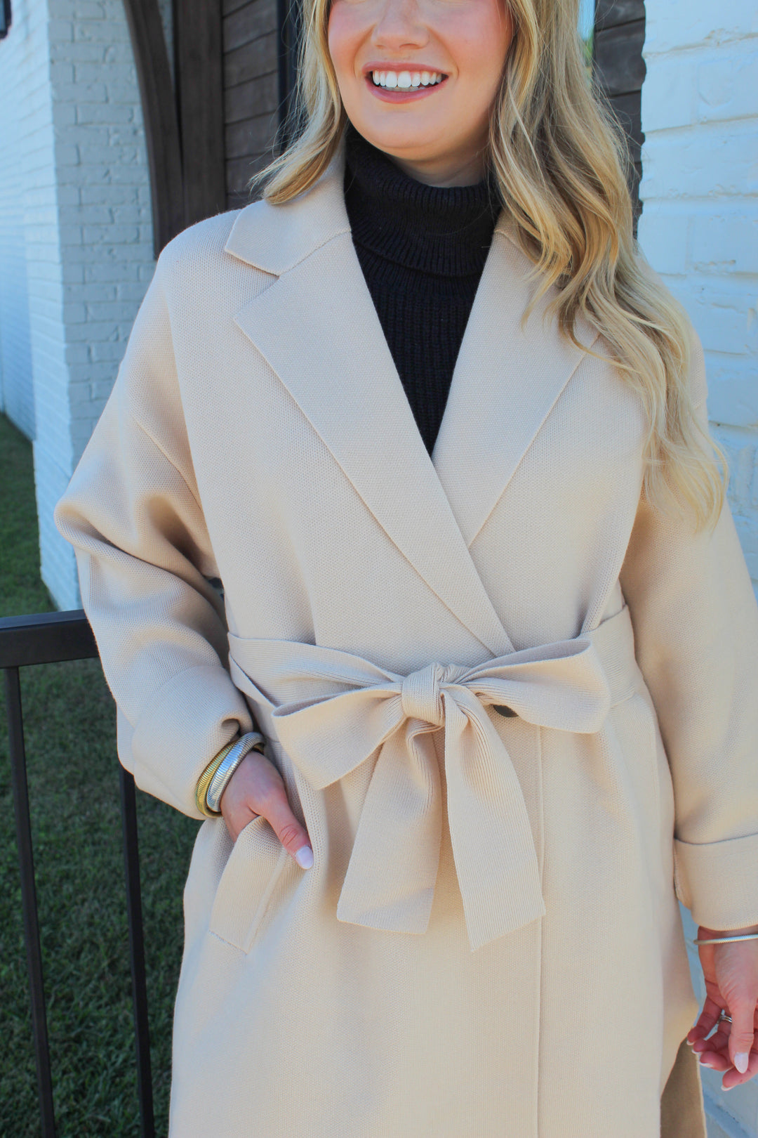 THE MANHATTAN CASHMERE BLEND COAT