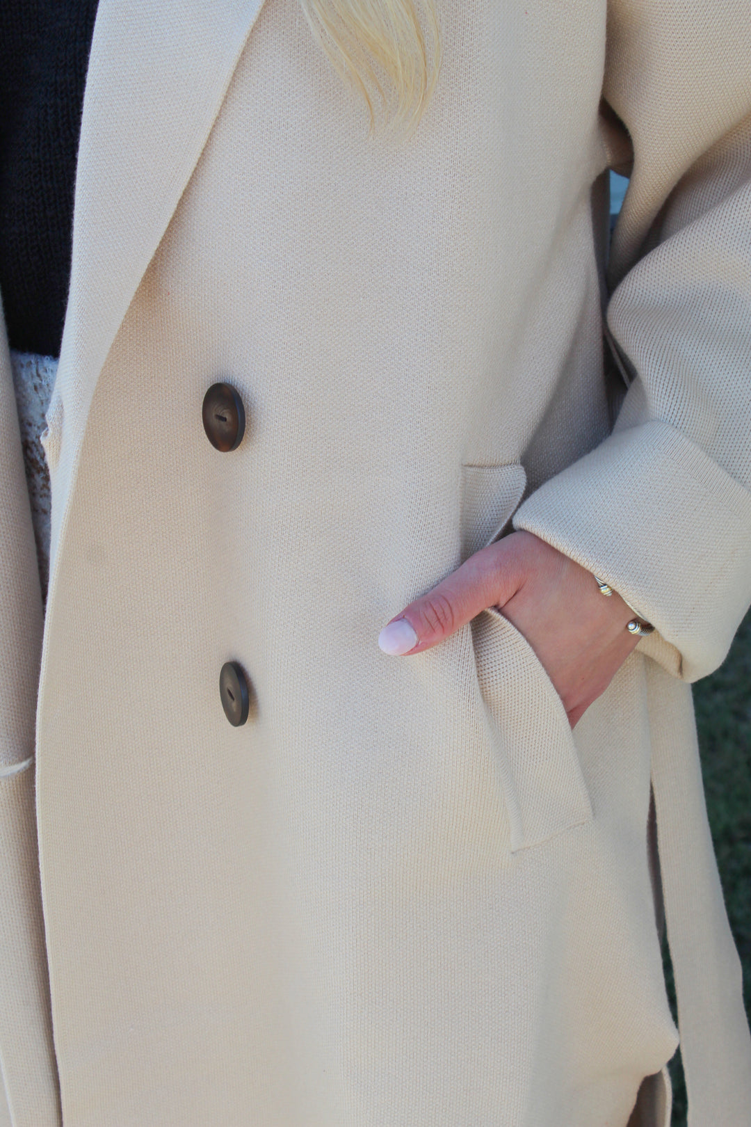 THE MANHATTAN CASHMERE BLEND COAT