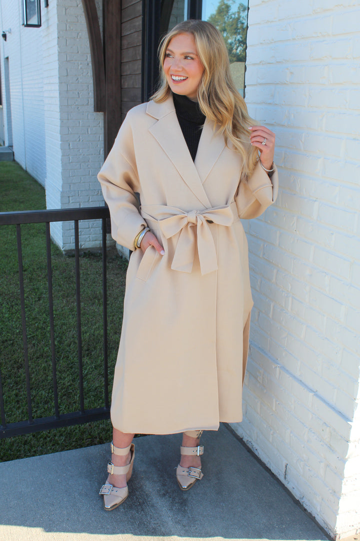 THE MANHATTAN CASHMERE BLEND COAT