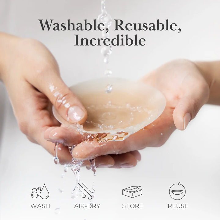 SILICONE ADHESIVE NIPPLE COVERS