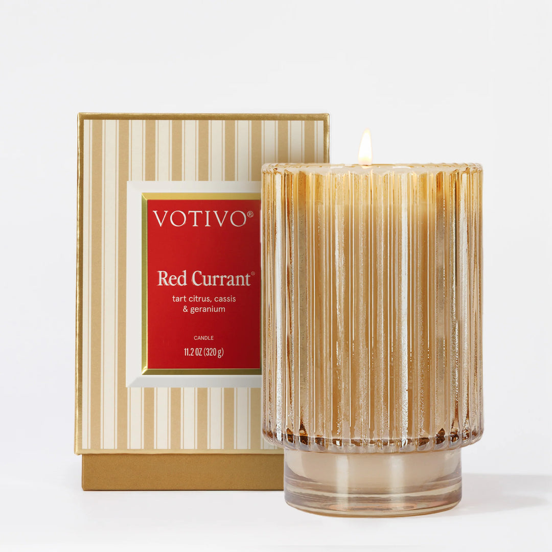 VOTIVO - RED CURRANT HOLIDAY CANDLE