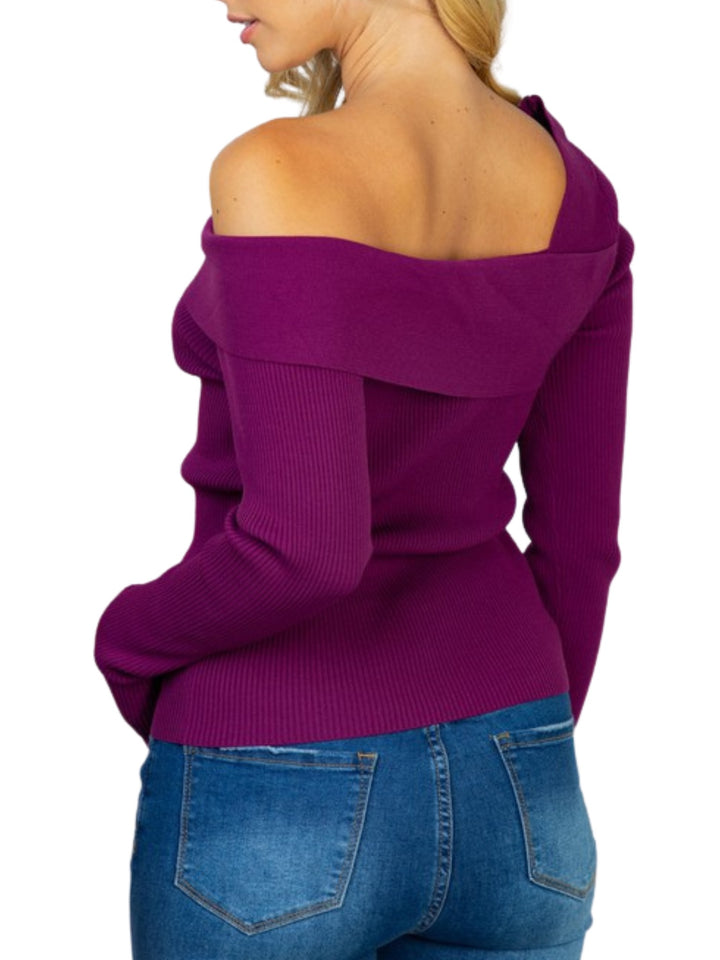 GIVI RIBBED KNIT TOP