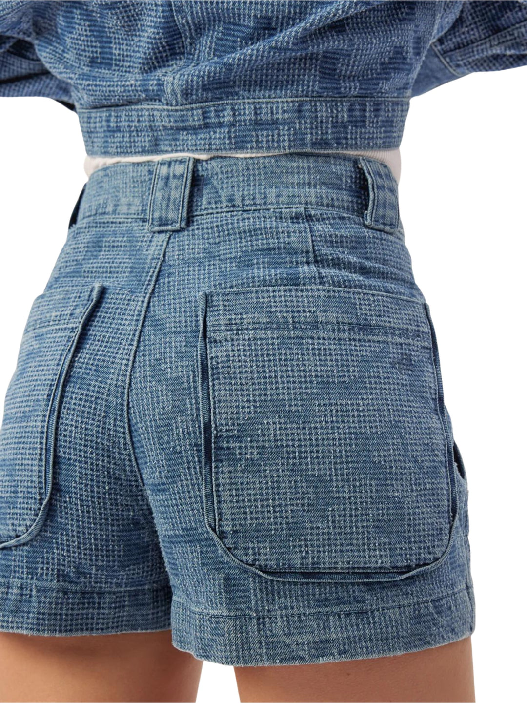 MARIE DENIM SHORT - ATLAS LASER