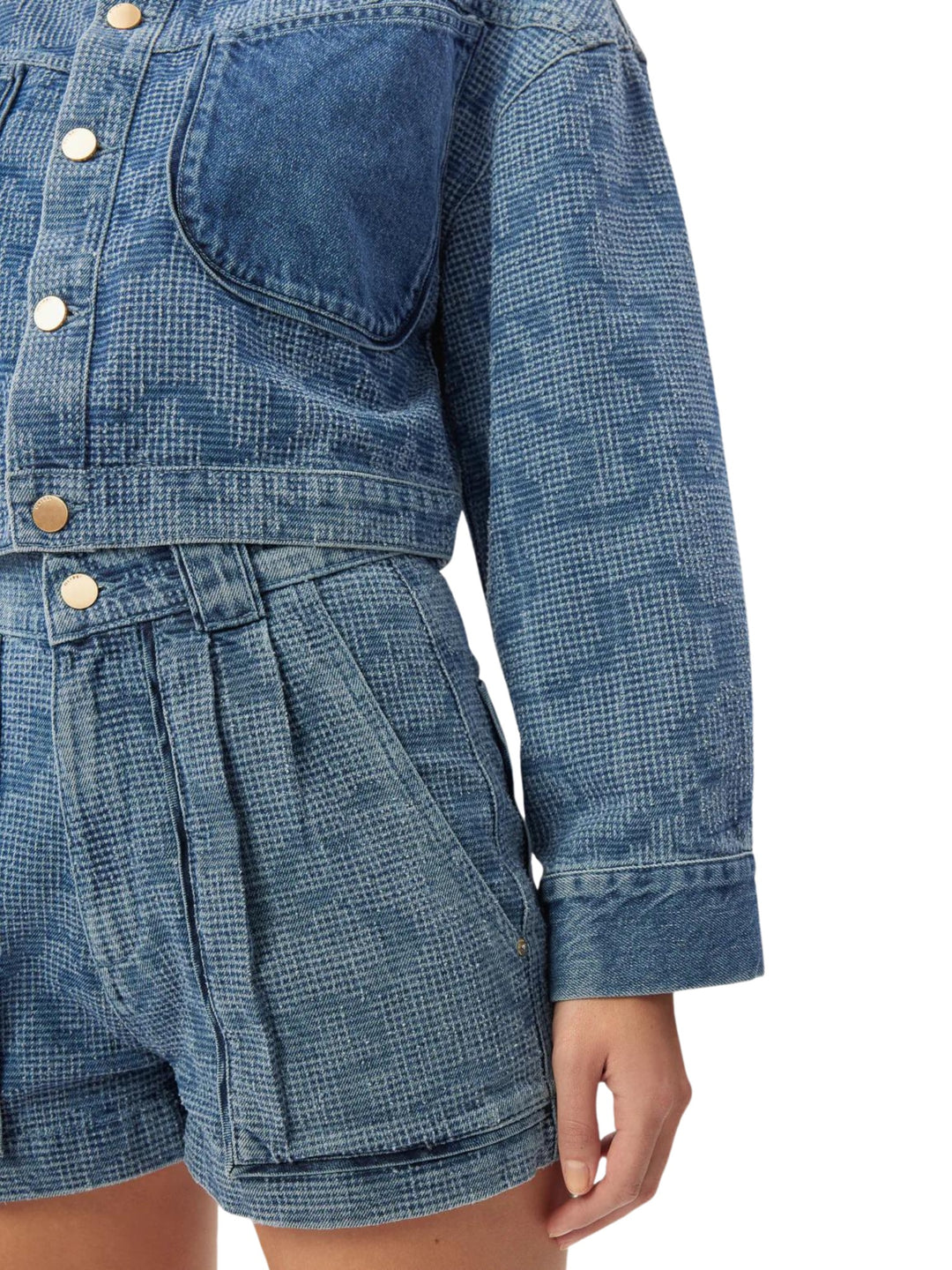 MARIE DENIM SHORT - ATLAS LASER