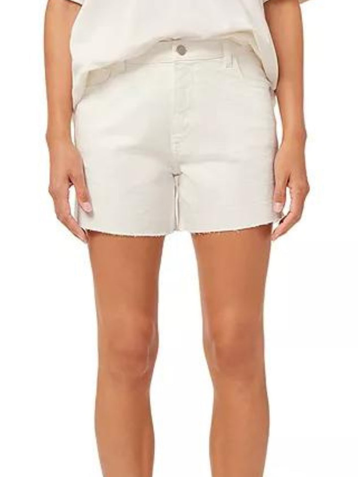 ZOIE RELAXED VINTAGE SHORT - WHITE
