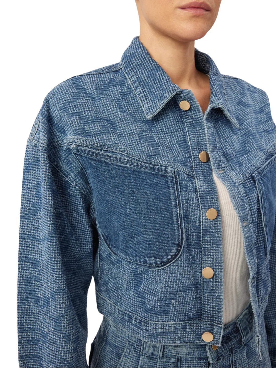 TARYN DENIM JACKET - ATLAS LASER