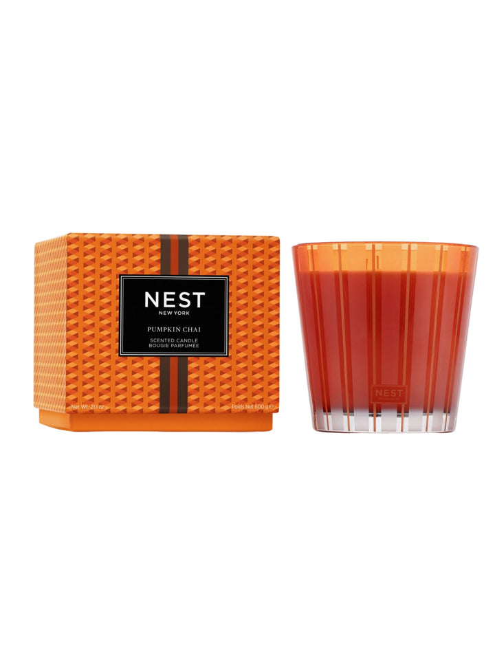 PUMPKIN CHAI 3-WICK CANDLE