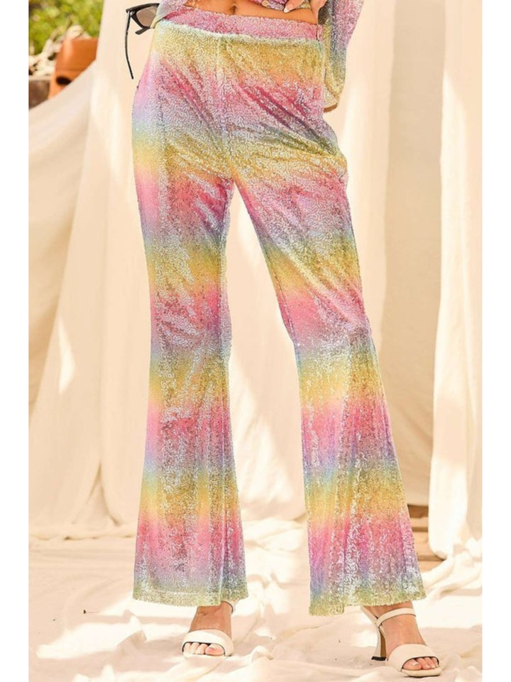 STEFFIE SEQUIN SET PANT