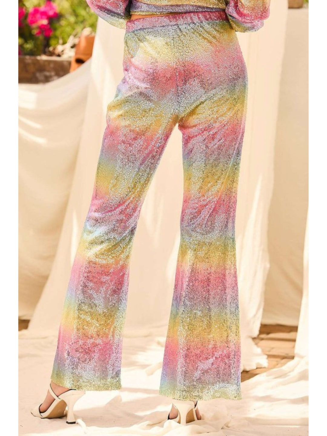 STEFFIE SEQUIN SET TOP