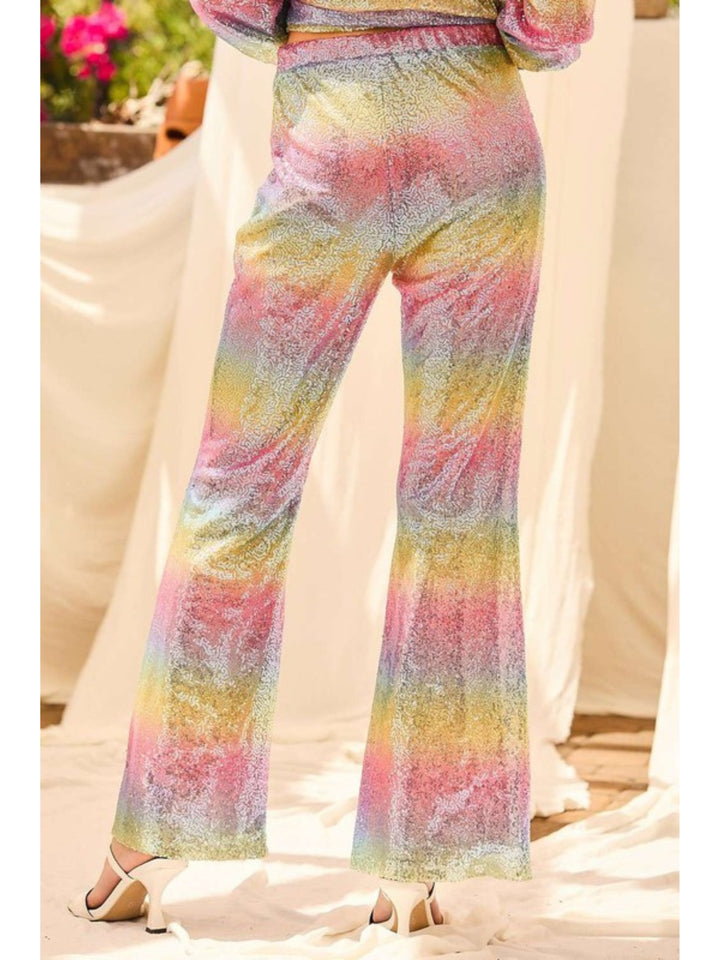 STEFFIE SEQUIN SET TOP