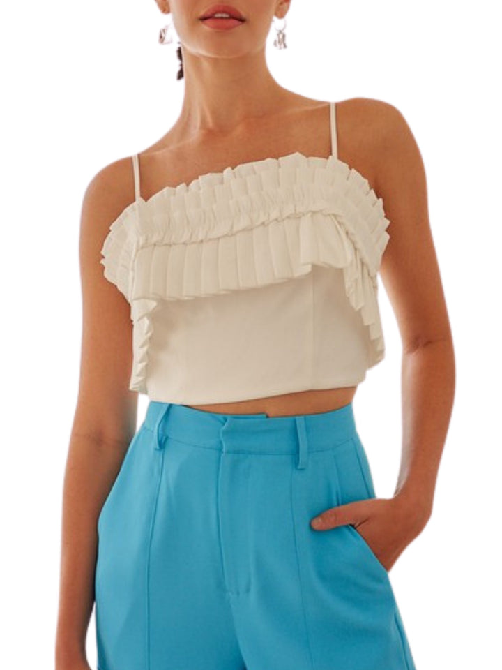 ADDIE RUFFLE SET SKIRT