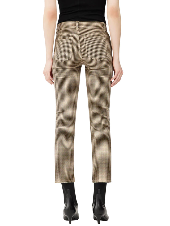 MARA STRAIGHT LEG HOUNDSTOOTH JEAN