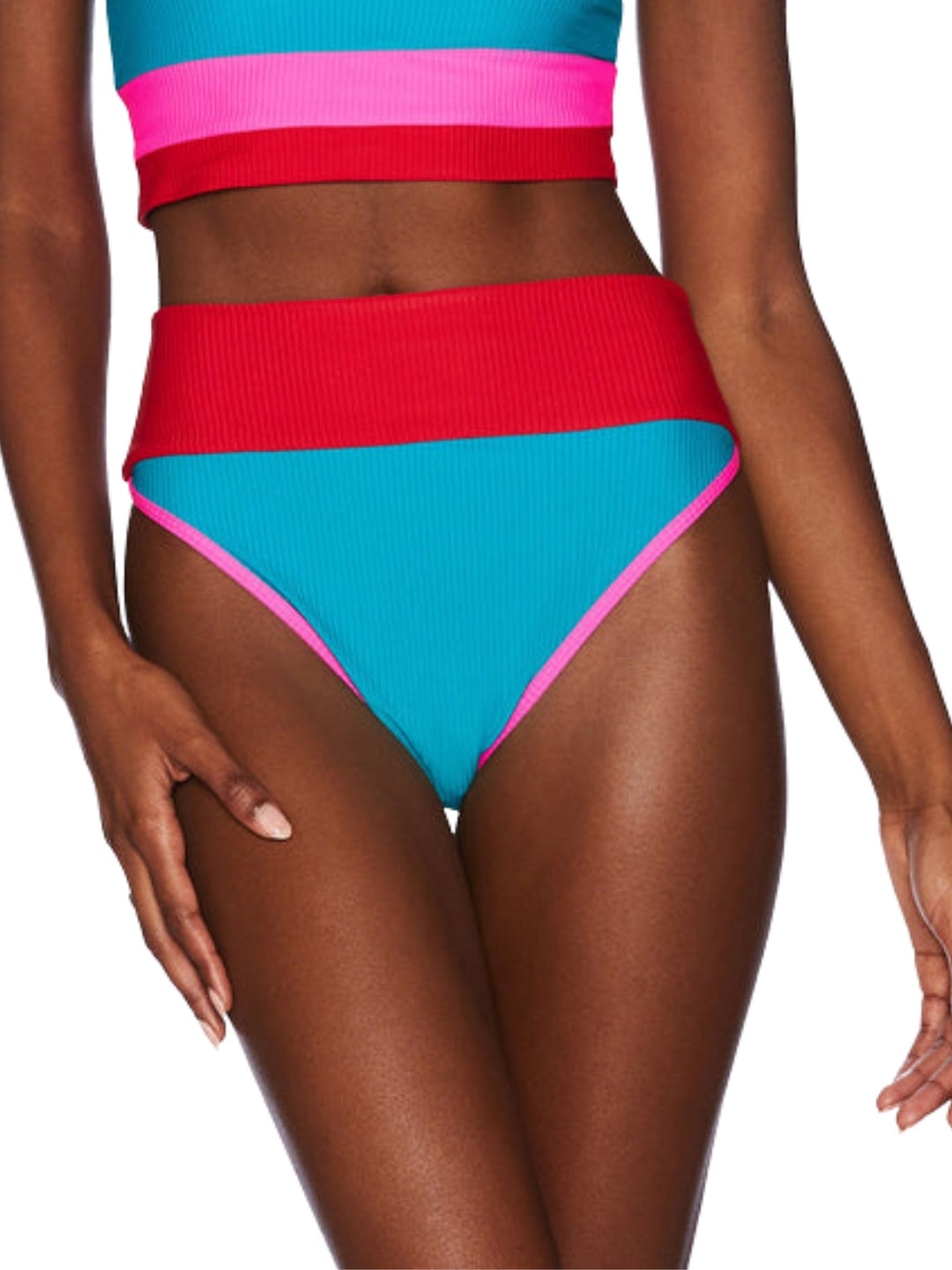 EMMY BIKINI BOTTOM - CABANA COLORBLOCK