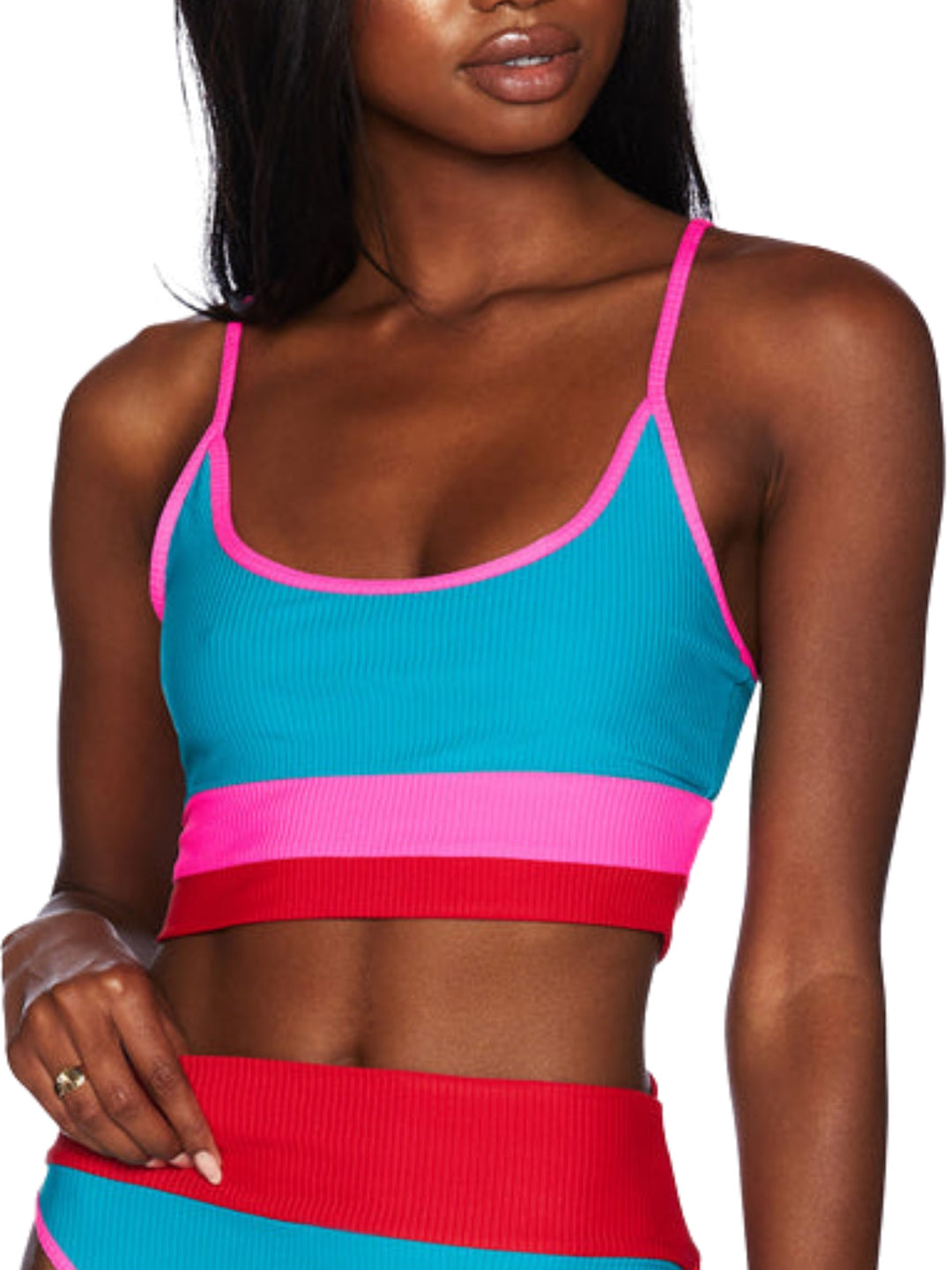 EMMY BIKINI BOTTOM - CABANA COLORBLOCK